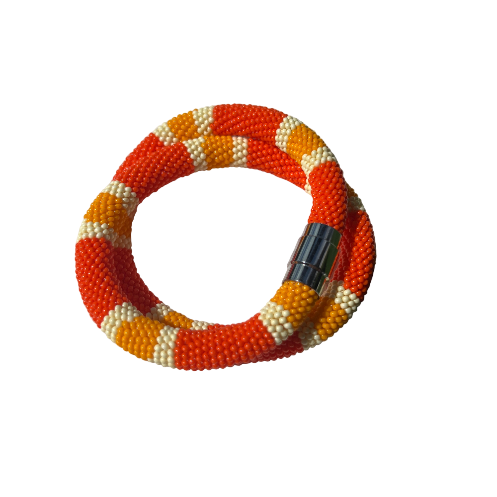Albino Honduran Tangerine Bracelet