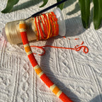 Albino Honduran Tangerine Bracelet